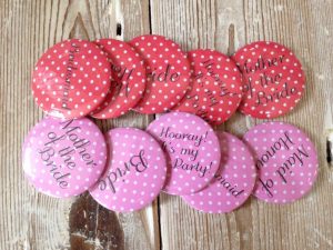 Badge Polka Dot Bride