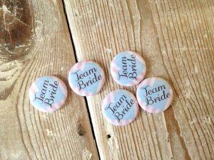 Badge Team Bride - thefancyhen.ie