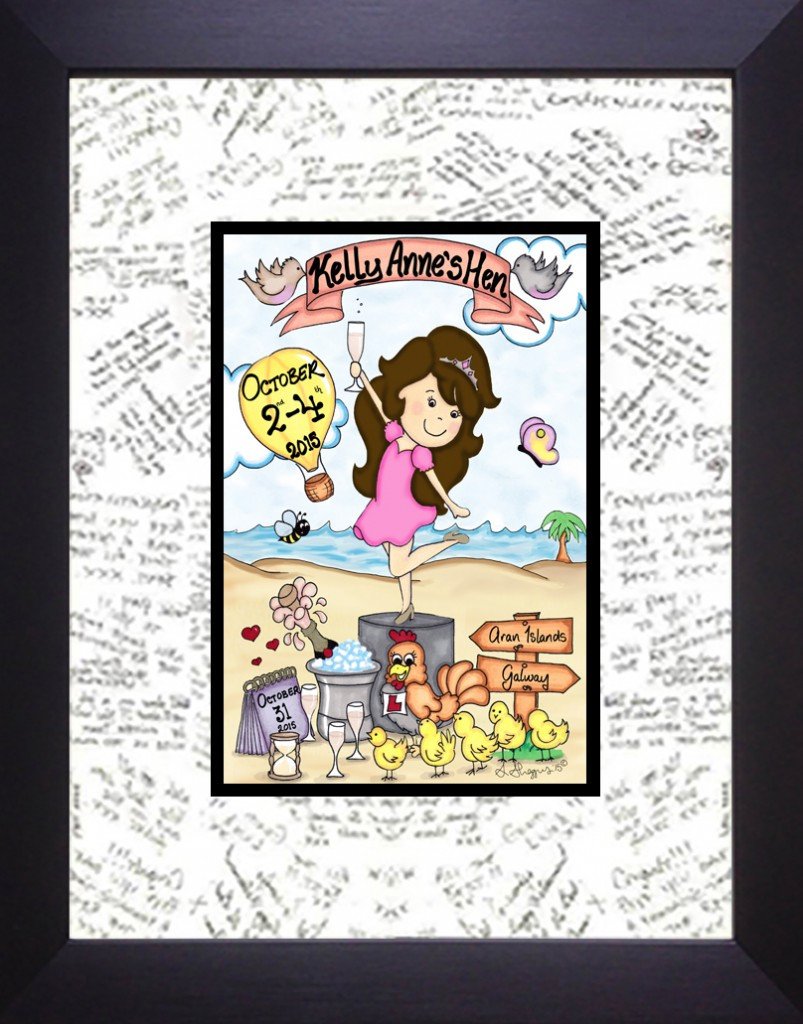 Boogiecat Designs - Personalised Frame - thefancyhen.ie