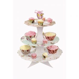 Cupcake Stand Vintage 3 Tier - thefancyhen.ie
