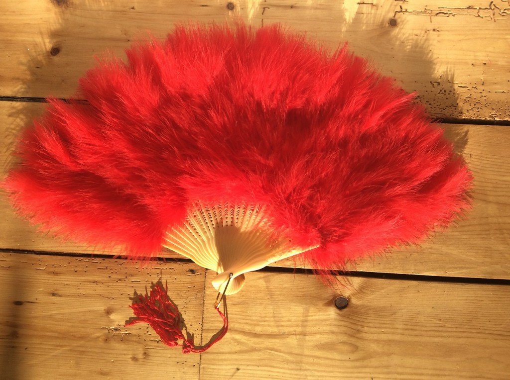 Fan Red Feather - thefancyhen.ie