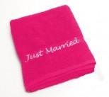 Just Married Beach Towel - thefancyhen.ie