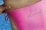 Just Married Bikini - thefancyhen.ie