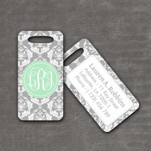 Luggage Tag Antique - thefancyhen.ie