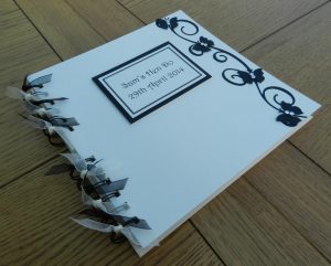 Memento Book Black Butterfly Style - thefancyhen.ie