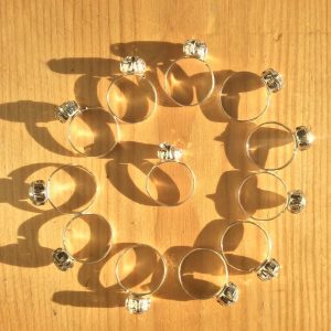 Mini Engagement Rings - thefancyhen.ie