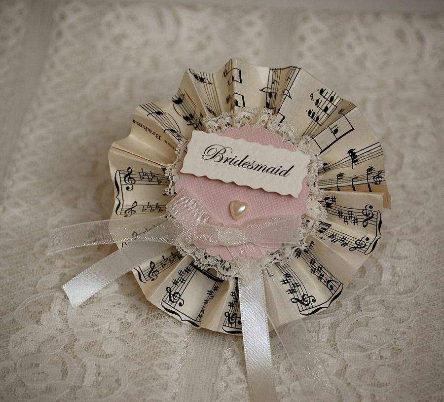 Rosette Vintage Bridesmaid - thefancyhen.ie