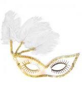 White Can Can Mask - thefancyhen.ie