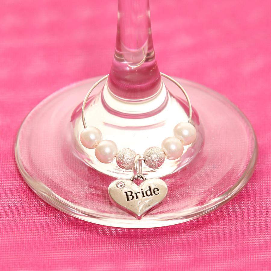 Wine Glass Charm Bride - thefancyhen.ie