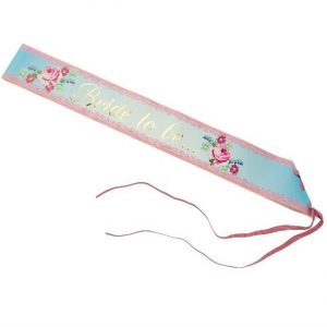 Bride to Be Sash Floral - thefancyhen.ie