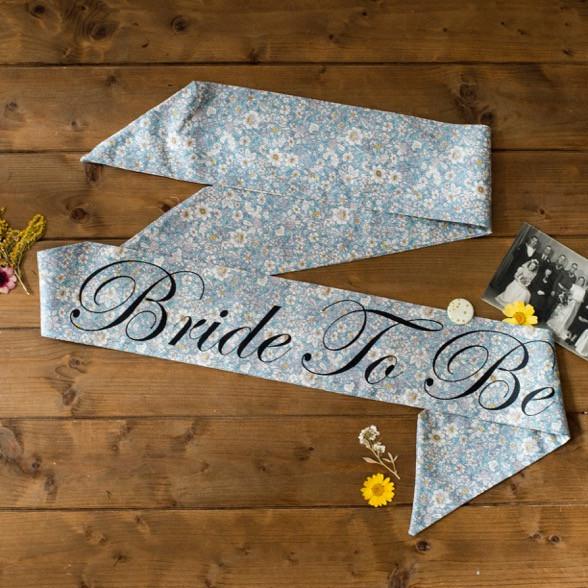 Bridesmaid Sash Midnight Rose - thefancyhen.ie