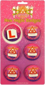 Hen Party Badge Set - thefancyhen.ie