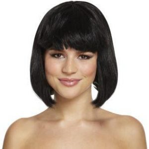 Wig - Black - thefancyhen.ie