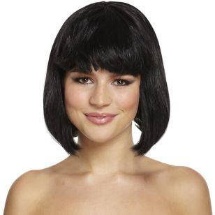 Wig - Black - thefancyhen.ie