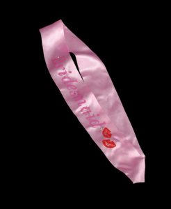 Flashing Bridesmaid Sash - Pink - thefancyhen.ie