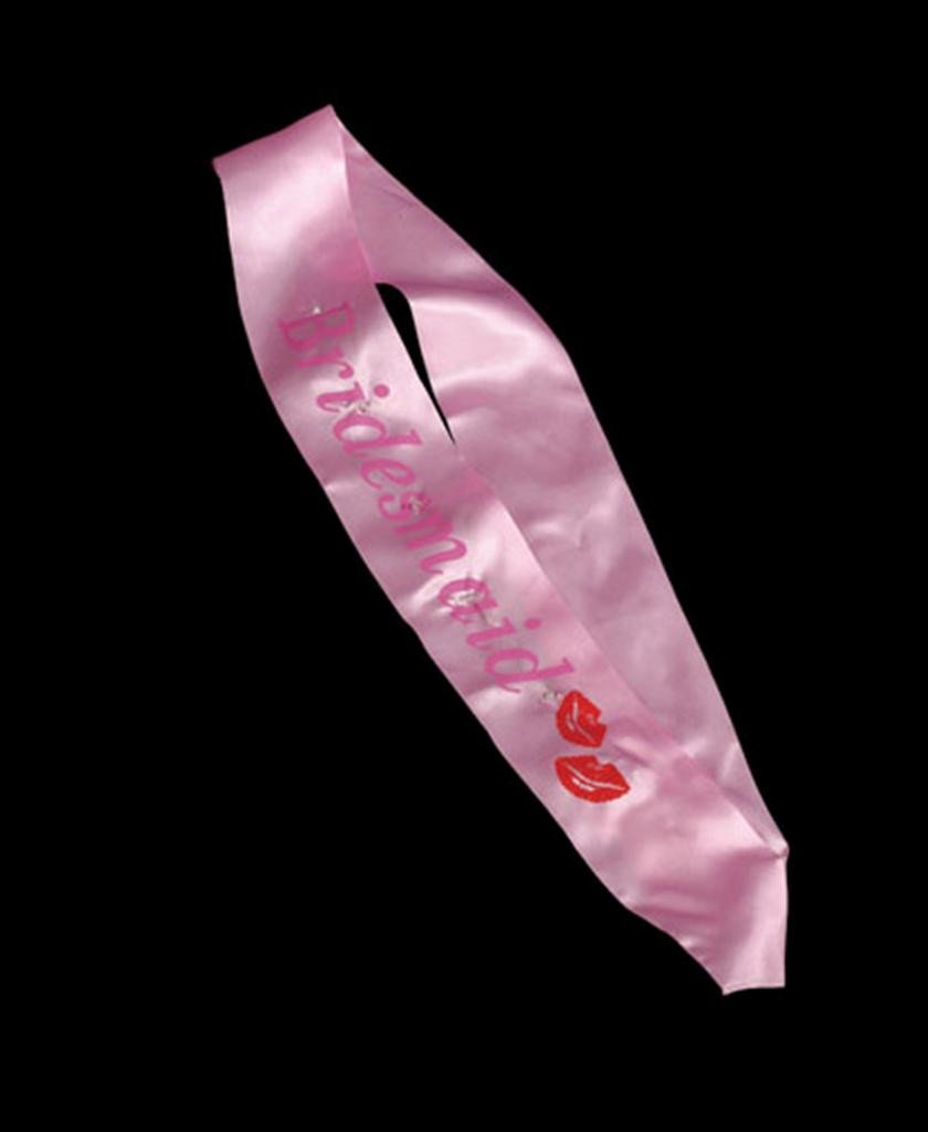 Flashing Bridesmaid Sash - Pink - thefancyhen.ie