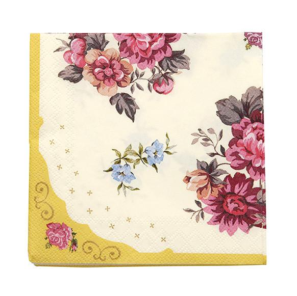 Napkins Floral - thefancyhen.ie