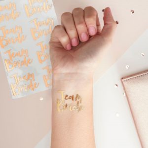 Team Bride Temporary Tattoos - thefancyhen.ie